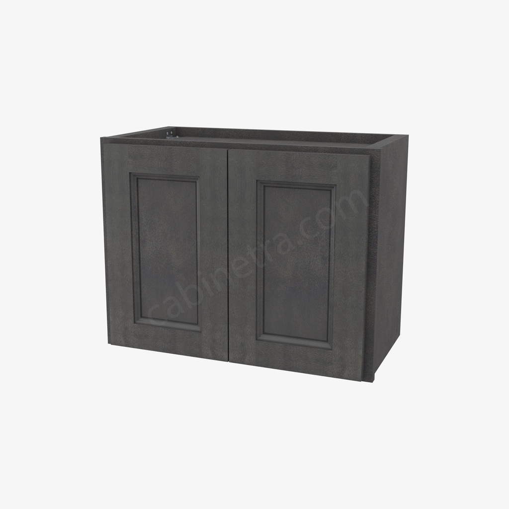 TS-W2418B Double Door Wall Cabinet | Forevermark Townsquare Grey