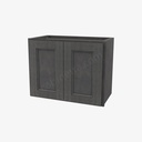 TS-W2418B Double Door Wall Cabinet | Forevermark Townsquare Grey