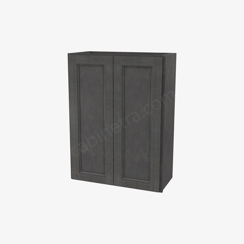 TS-W2736B Double Door Wall Cabinet | Forevermark Townsquare Grey