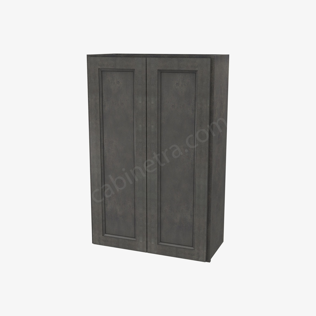 TS-W2742B Double Door Wall Cabinet | Forevermark Townsquare Grey