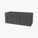 TS-W3012B Double Door Wall Cabinet | Forevermark Townsquare Grey