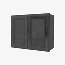 TS-W3024B Double Door Wall Cabinet | Forevermark Townsquare Grey