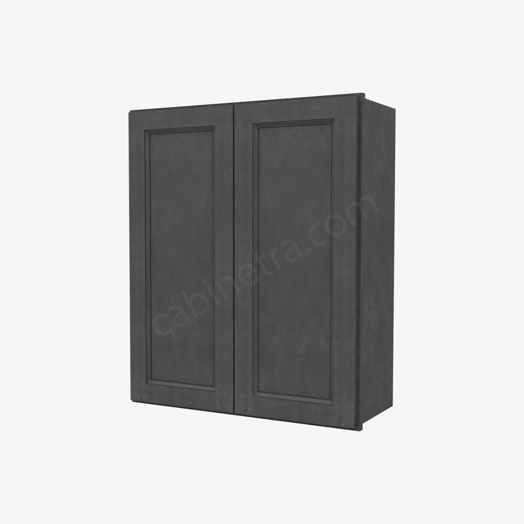 TS-W3036B Double Door Wall Cabinet | Forevermark Townsquare Grey