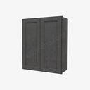 TS-W3036B Double Door Wall Cabinet | Forevermark Townsquare Grey