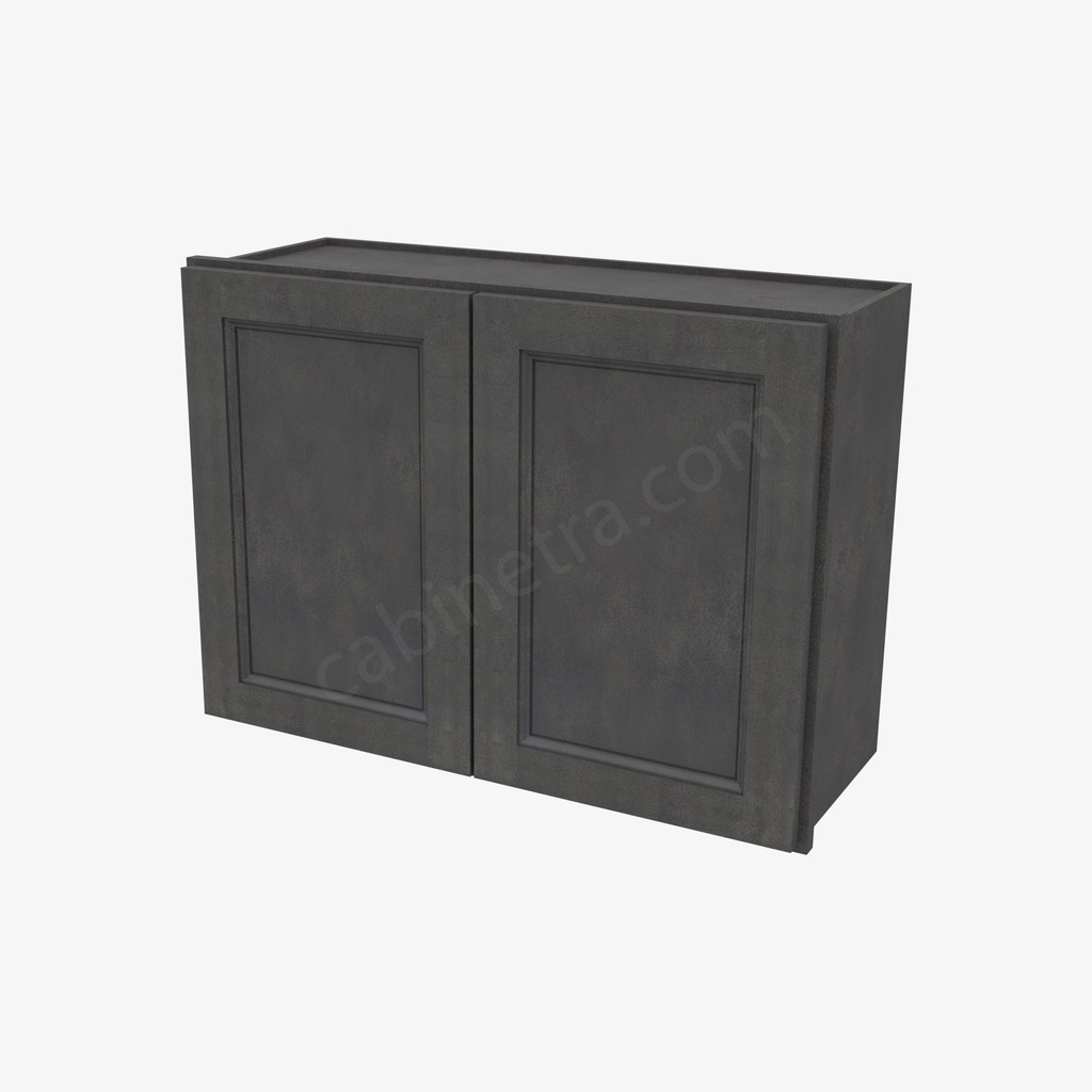 TS-W3324B Double Door Wall Cabinet | Forevermark Townsquare Grey