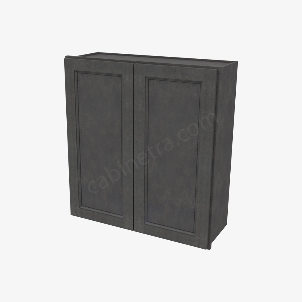 TS-W3336B Double Door Wall Cabinet | Forevermark Townsquare Grey