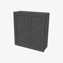 TS-W3336B Double Door Wall Cabinet | Forevermark Townsquare Grey