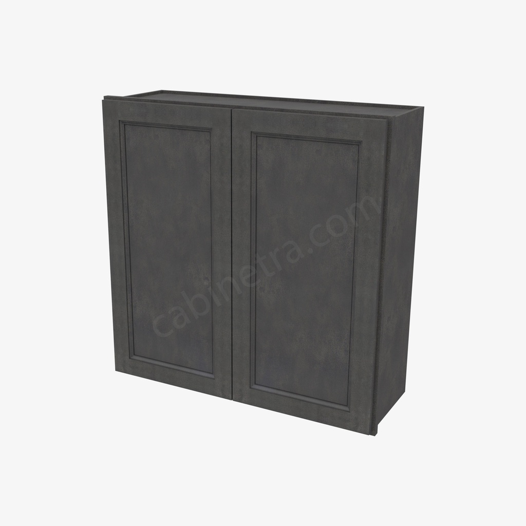 TS-W3636B Double Door Wall Cabinet | Forevermark Townsquare Grey