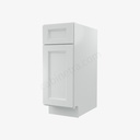 TW-B12 Single Door Base Cabinet | Forevermark Uptown White
