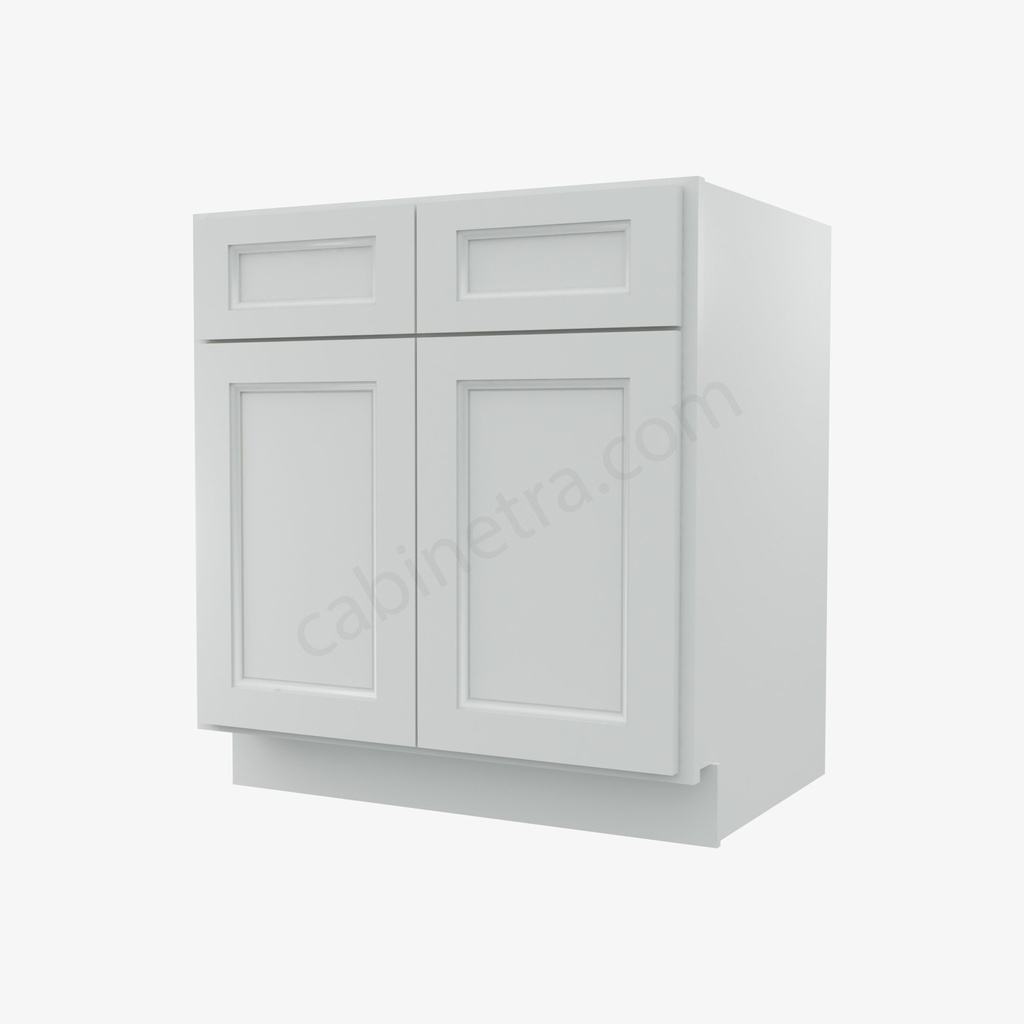 TW-B30B Double Door Base Cabinet | Forevermark Uptown White