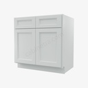 TW-B33B Double Door Base Cabinet | Forevermark Uptown White