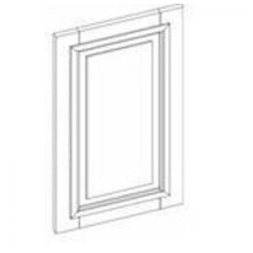 TW-EPWP2496D Decorative Wall End Door | Forevermark Uptown White