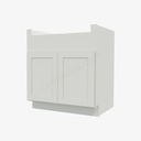 AW-FSB30B Farm Sink Base Cabinet | Forevermark Ice White Shaker