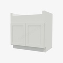 AW-FSB33B Farm Sink Base Cabinet | Forevermark Ice White Shaker