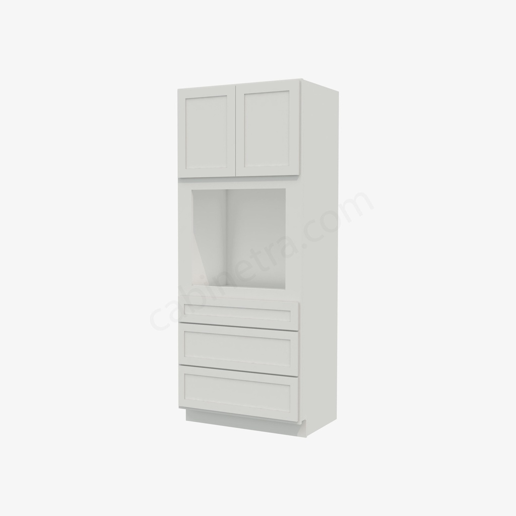 AW-OC3384B Tall Oven Cabinet | Forevermark Ice White Shaker