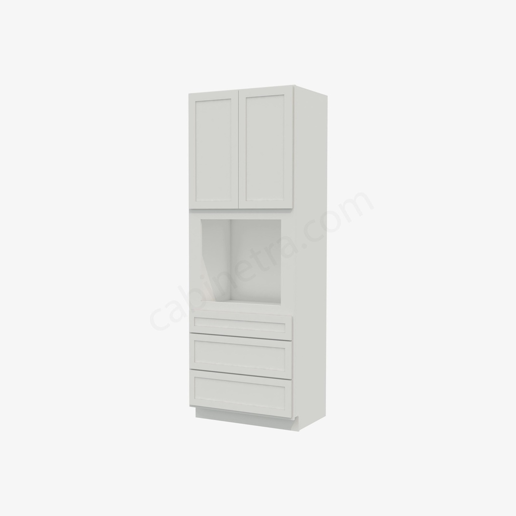 AW-OC3396B Tall Oven Cabinet | Forevermark Ice White Shaker
