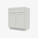 AW-SB27B Sink Base Cabinet | Forevermark Ice White Shaker