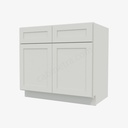 AW-SB36B Sink Base Cabinet | Forevermark Ice White Shaker