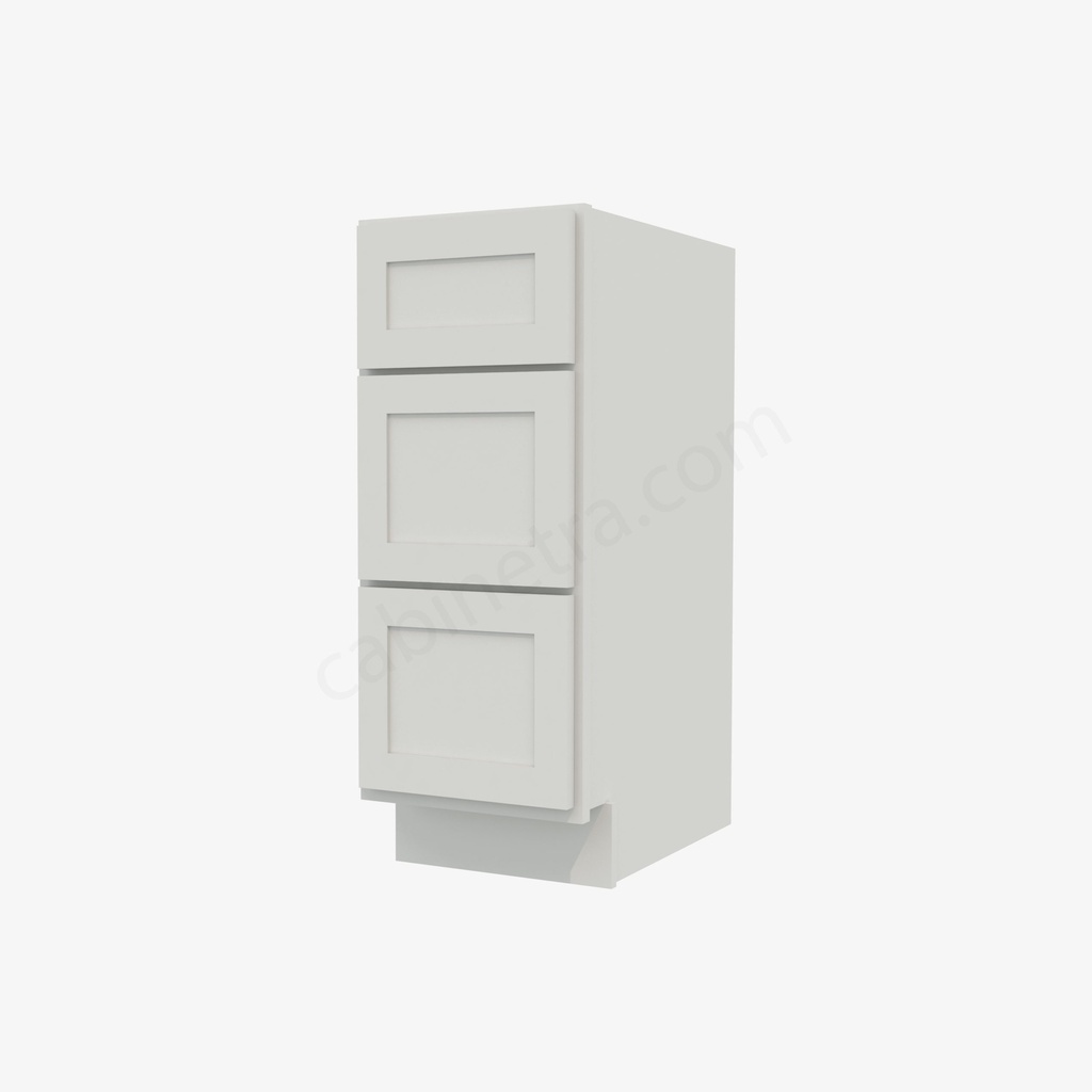 AW-SVB1221-34-1/2"" Bathroom Cabinet Vanity Drawer Pack | Forevermark Ice White Shaker