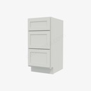 AW-SVB1521-34-1/2"" Bathroom Cabinet Vanity Drawer Pack | Forevermark Ice White Shaker