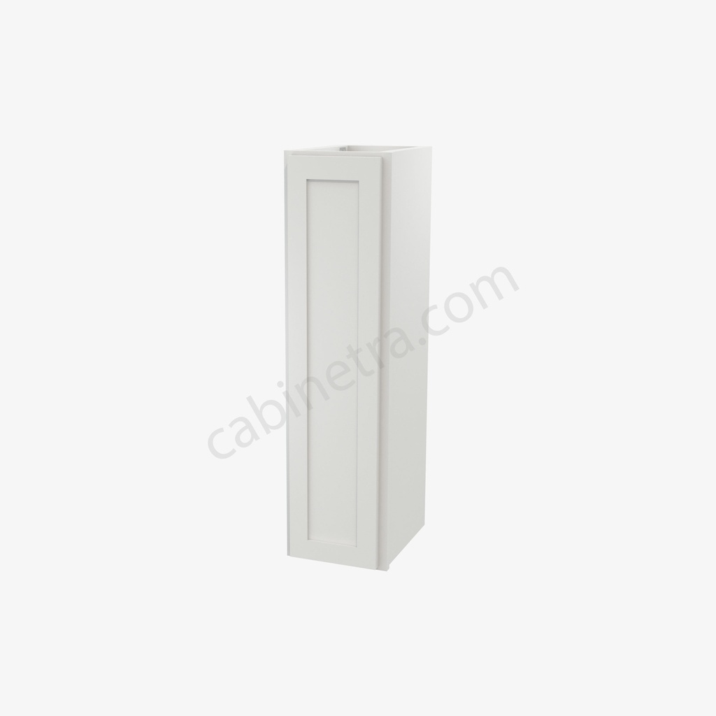 AW-W0936 Single Door Wall Cabinet | Forevermark Ice White Shaker