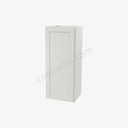 AW-W1536 Single Door Wall Cabinet | Forevermark Ice White Shaker