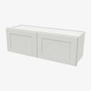 AW-W3612B Double Door Wall Cabinet | Forevermark Ice White Shaker
