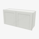 AW-W3618B Double Door Wall Cabinet | Forevermark Ice White Shaker