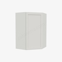AW-WDC2436 Wall Diagonal Corner Cabinet | Forevermark Ice White Shaker