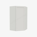 AW-WDC2442 Wall Diagonal Corner Cabinet | Forevermark Ice White Shaker