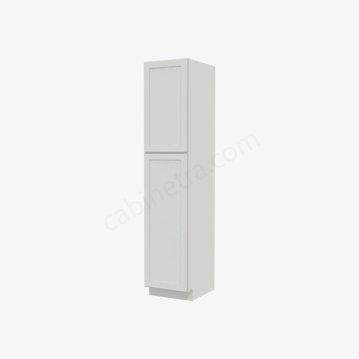 AW-WP1890 Tall Wall Pantry Cabinet | Forevermark Ice White Shaker