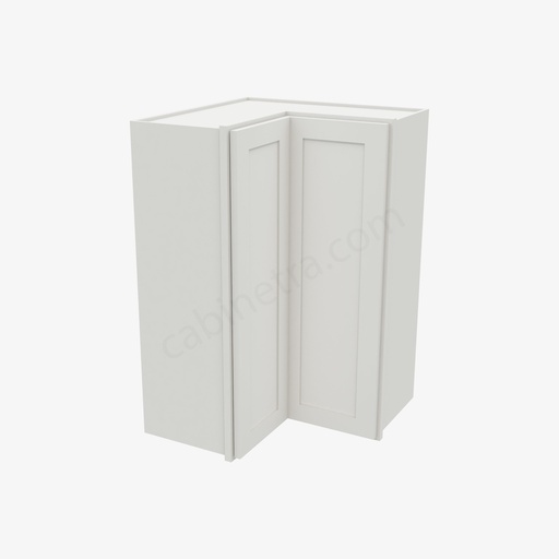 AW-WSQ2436 Easy Reach Wall Corner Cabinet | Forevermark Ice White Shaker