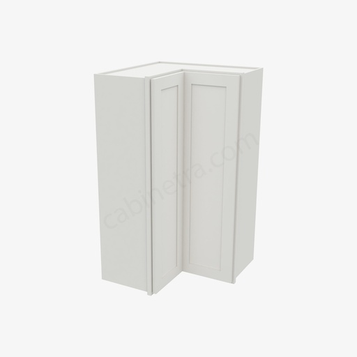 AW-WSQ2442 Easy Reach Wall Corner Cabinet | Forevermark Ice White Shaker