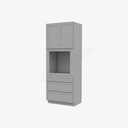 AB-OC3390B Tall Oven Cabinet | Forevermark Lait Gray Shaker