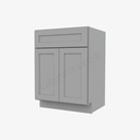 AB-S2421B-34-1/2"" Sink Base Vanity with Drawers | Forevermark Lait Gray Shaker