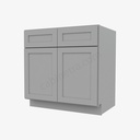 AB-SB33B Sink Base Cabinet | Forevermark Lait Gray Shaker
