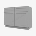 AB-SB42 Sink Base Cabinet | Forevermark Lait Gray Shaker