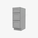 AB-SVB1221-34-1/2"" Bathroom Cabinet Vanity Drawer Pack | Forevermark Lait Gray Shaker