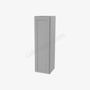 AB-W1242 Single Door Wall Cabinet | Forevermark Lait Gray Shaker