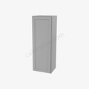 AB-W1542 Single Door Wall Cabinet | Forevermark Lait Gray Shaker