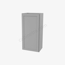 AB-W1836 Single Door Wall Cabinet | Forevermark Lait Gray Shaker