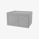 AB-W301824B Wall Refrigerator Cabinet | Forevermark Lait Gray Shaker