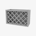AB-W3018WR Wine Rack Cabinet | Forevermark Lait Gray Shaker
