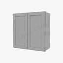 AB-W3030B Double Door Wall Cabinet | Forevermark Lait Gray Shaker