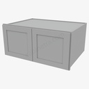AB-W331524B Wall Refrigerator Cabinet | Forevermark Lait Gray Shaker