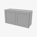 AB-W3318B Double Door Wall Cabinet | Forevermark Lait Gray Shaker