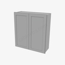 AB-W3336B Double Door Wall Cabinet | Forevermark Lait Gray Shaker