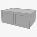 AB-W361524B Wall Refrigerator Cabinet | Forevermark Lait Gray Shaker