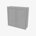 AB-W3636B Double Door Wall Cabinet | Forevermark Lait Gray Shaker
