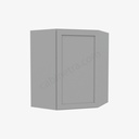AB-WDC2430 Wall Diagonal Corner Cabinet | Forevermark Lait Gray Shaker